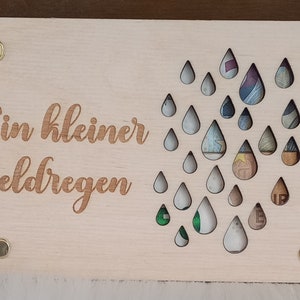 Geldgeschenk- Karte- Geldregen