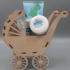 Baby Geschenk, Kinderwagen, zur Geburt, Baby Pflegeprodukte