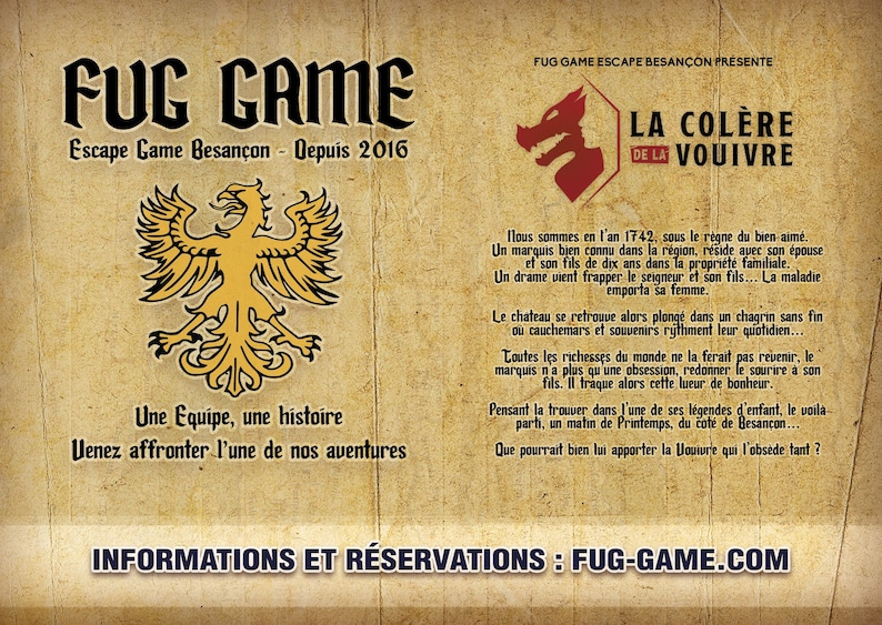 Bon Cadeau Dématérialisé à recevoir par MAIL FUG GAME Session Complète image 2