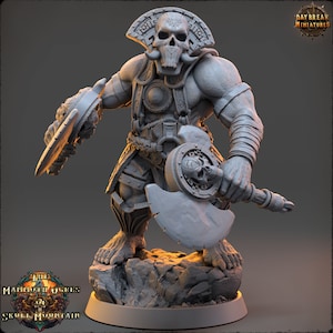 Doblar Grakk- Ogre Miniature- The Mammoth Ogres of Skull Mountain- Daybreak- D&D 5e- Dungeons and Dragons- Fantasy RPG Tabletop