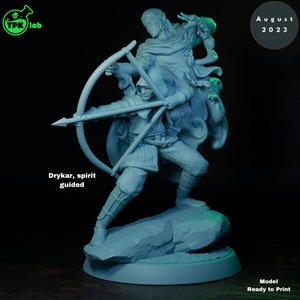 Drykar, The Rogue Archer- TPK Labs- D&D 5e - Dungeons and Dragons - Tabletop - Fantasy RPG Games - Pathfinder