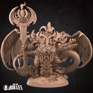 Lucille the Legion Pit Fiend (Fear Boss) Miniature- Dungeons Demons- Bite the Bullet -D&D 5e -Dungeons and Dragons- Fantasy RPG Tabletop