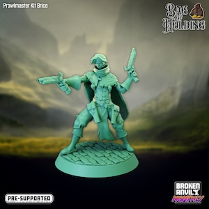 ピストルアー ミニチュア - プロウルマスター キット ブライス - バッグ オブ ホールディング - 壊れた金床 - D&D 5e - ダンジョンズ アンド ドラゴンズ - テーブルトップ - ファンタジー RPG ゲーム