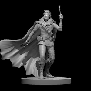 Male Rogue 1 Miniature - MZ4250 - D&D 5e - Dungeons and Dragons - Pathfinder - Fantasy RPG Tabletop Games