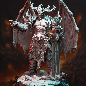 Kavaramon the Arch Devil Miniature- Beyond Heaven and Hell- DM Stash- D&D 5e- Dungeons and Dragons - Fantasy RPG Tabletop Games- Pathfinder