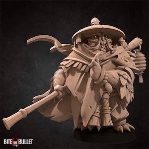 Monk- Owlfolk- Bite the Bullet -  D&D 5e - Dungeons and Dragons - Pathfinder - Fantasy RPG Tabletop Games