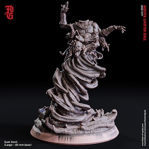 Dust Devil- The Silent Sands - Flesh of Gods - D&D 5e - Dungeons and Dragons - Tabletop - Fantasy RPG Games - Pathfinder