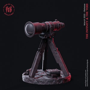Telescope Terrain Miniature - Infinity and The Void - Flesh of Gods - D&D 5e - Dungeons and Dragons - Tabletop - Fantasy RPG  - Pathfinder