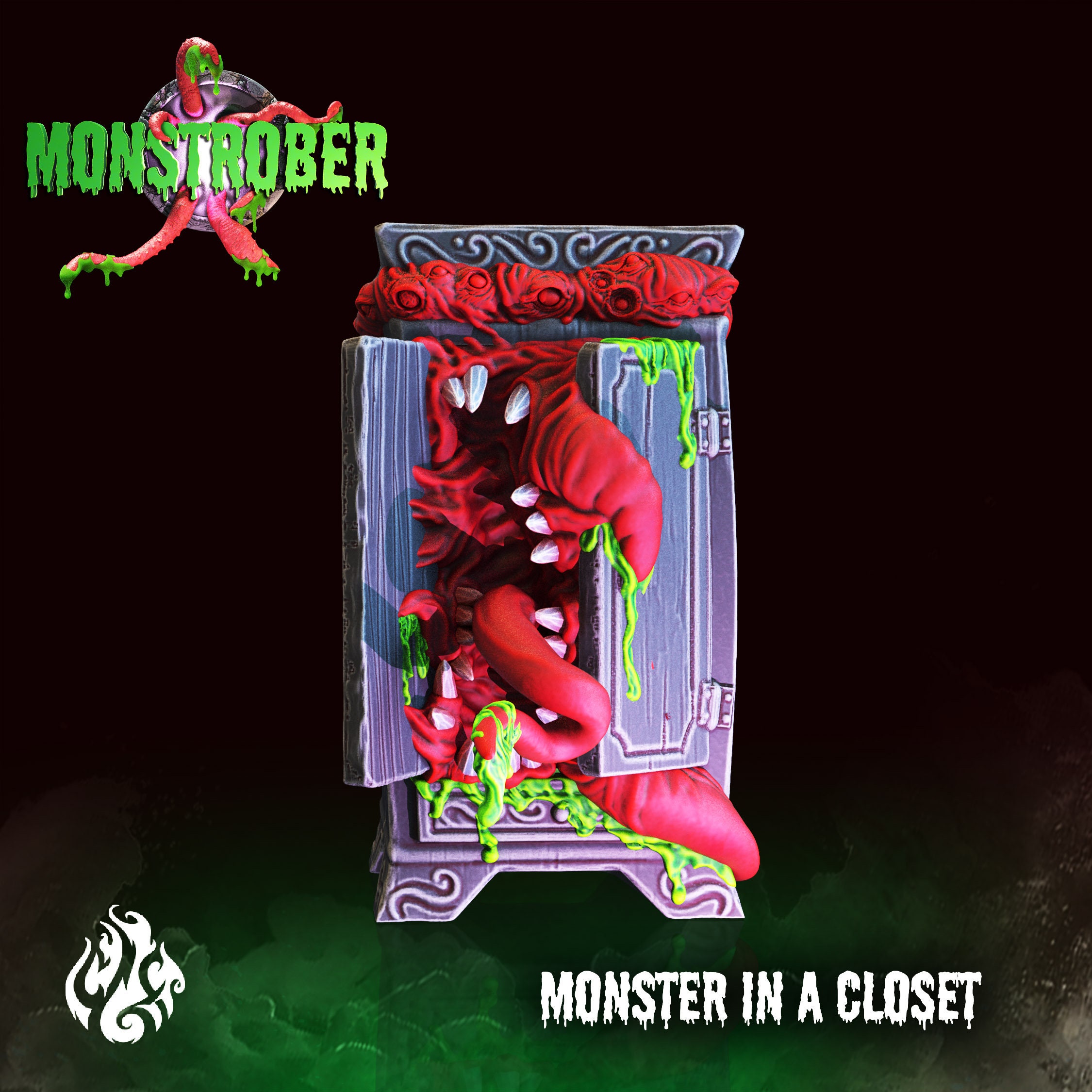 Closet Mimic Miniature Monstrober Crippled God Foundry - Etsy Finland