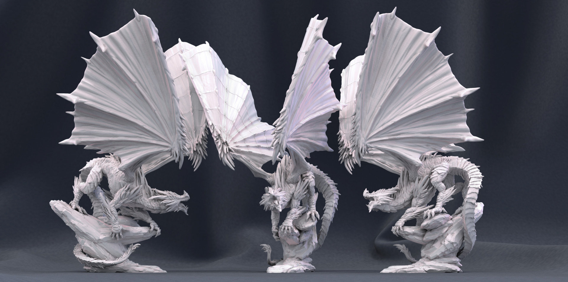 Ancient Crystal Dragon Miniature Mini Monster Mayhem D&D 5e Etsy