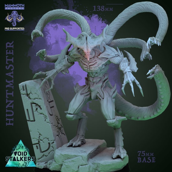 Yssoloth Huntmaster Miniature - Fiend / Demon - Void Stalkers