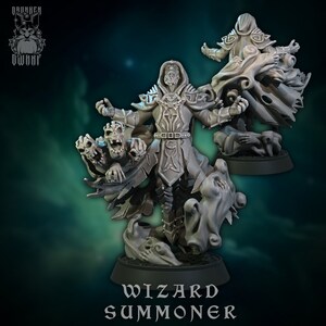 Wizard Summoner- Wizards- Drunken Dwarf  - D&D 5e - Dungeons and Dragons - Fantasy RPG Tabletop Games - Pathfinder