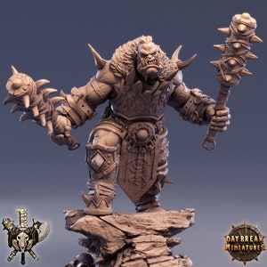 Shaaka Ram- Orc Miniature- The Powerbrokers of the Void- Daybreak - D&D 5e - Dungeons and Dragons - Fantasy RPG Tabletop Games