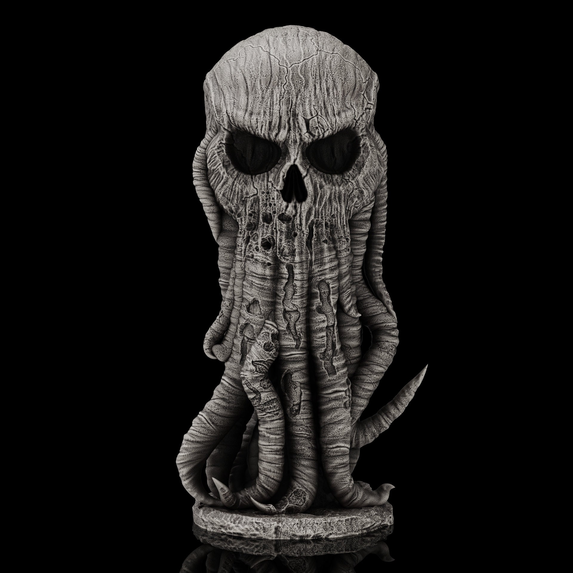 Cthulhu Skull Bust - Model Kit - Fotis Mint - D&D 5e - Dungeons