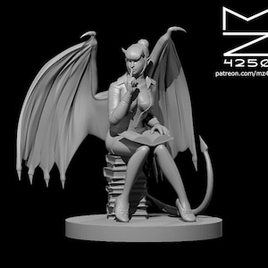 Succubus Miniature - Medium Fiend Shapechanger - MZ4250 - Fantasy RPG - D&D 5e - Dungeons and Dragons - Pathfinder - Tabletop Games