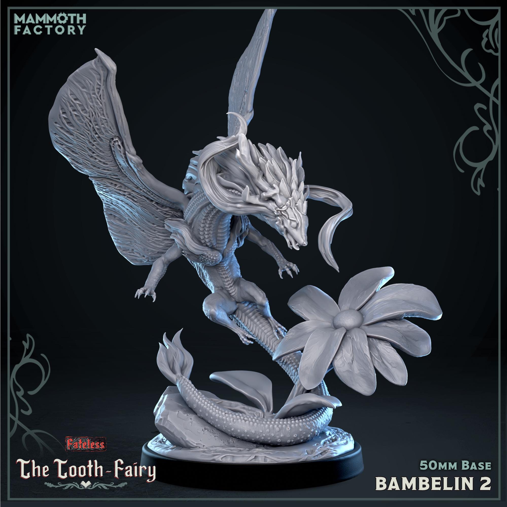 Tooth 5e Bambelin Fairy Elk Miniatures- the Tooth Factory- Mammoth Factory - D&D ...
