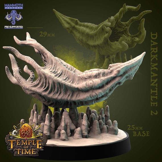 Darkmantle Miniature - Small Monstrosity - Temple of Time