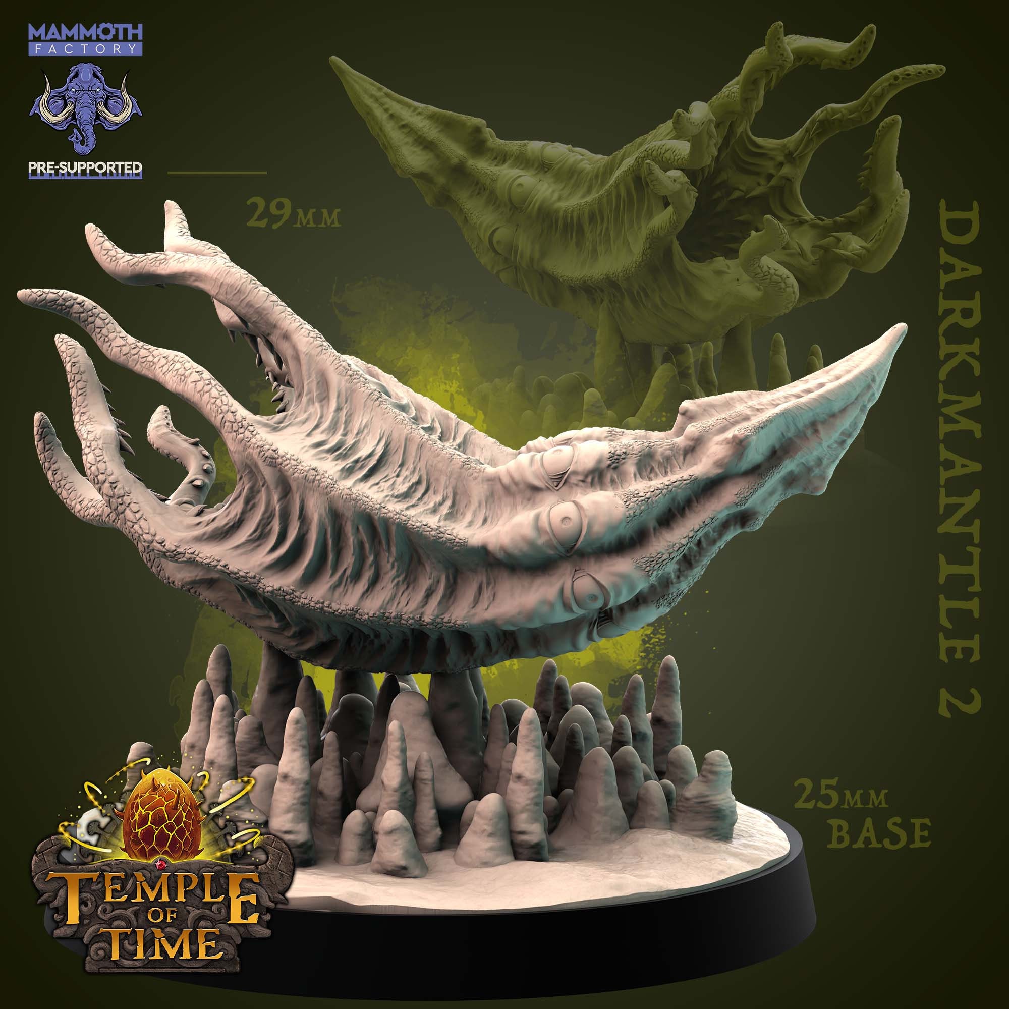 Darkmantle Miniature - Small Monstrosity - Temple of Time