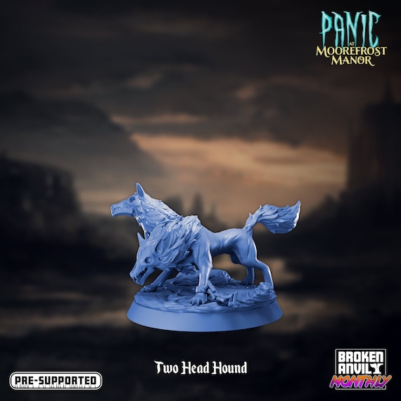 Hell Hound Miniature -D&D 5e - Dungeons and Dragons - Pathfinder