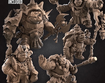 Tuotar Tortle Miniature - Bite the Bullet - D&D 5e - Dungeons and Dragons - Pathfinder Tabletop Games
