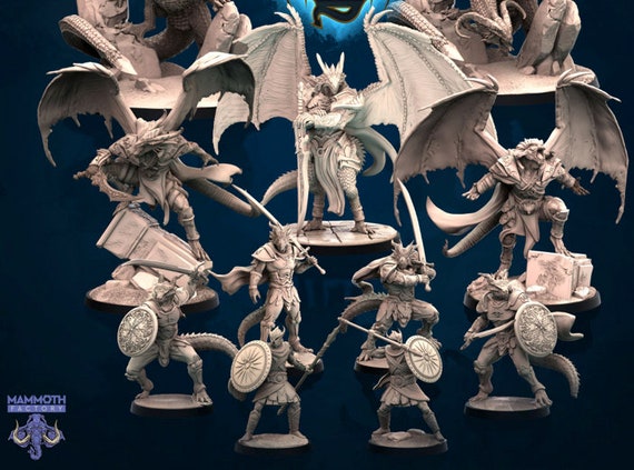 Dragonborn Miniatures - Immortal Flame- Mammoth Factory - D&D 5e