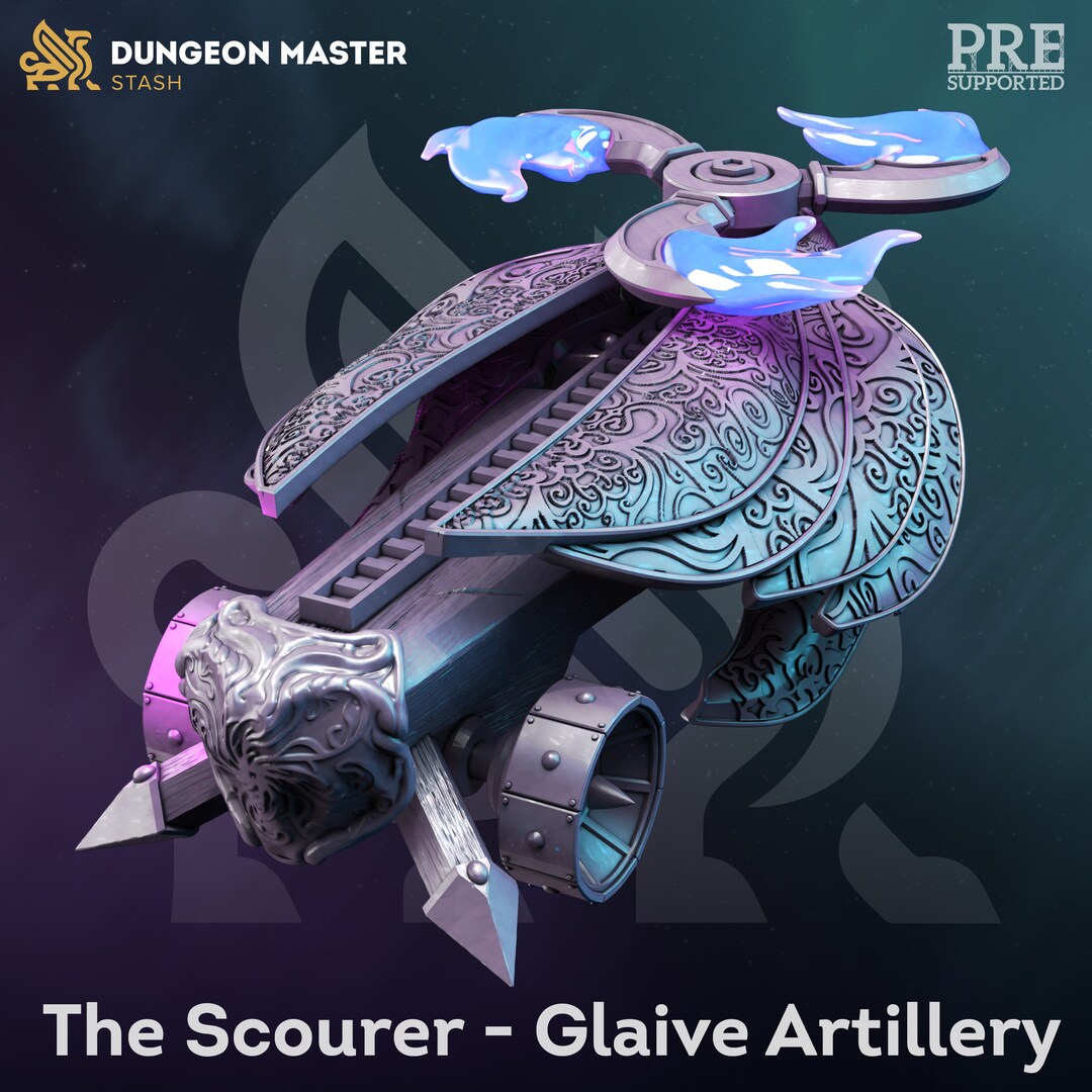 Scourer Blaive Artillery Ballista Miniature Terrain / Prop Masters of Arcane DM Stash D&D 5e