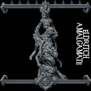 Eldritch Amalgamate Miniature - Rocket Pig Games - D&D 5e - Dungeons and Dragons - Pathfinder - Fantasy RPG Tabletop Games