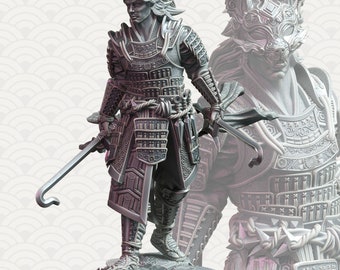 Kenshi Kitsune the Samurai of the Fox / Tabletop Model / Miniature