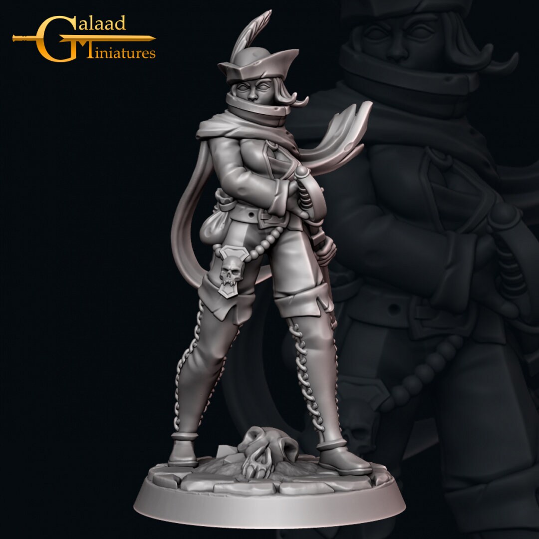 Ranger / Rogue / Swashbuckler / Fighter Miniature Hunters Galaad Miniatures D&D 5e Dungeons and