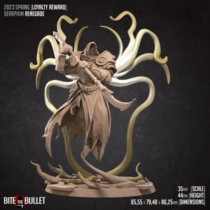 Seraphim Renegade- Bullet Hell: Angels-  Bite the Bullet -  D&D 5e - Dungeons and Dragons - Pathfinder - Fantasy RPG Tabletop Games