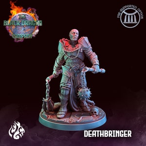 Deathbringer Miniature - Black Dragon Company - Crippled God Foundry  -  D&D 5e - Dungeons and Dragons - Pathfinder -Fantasy Tabletop Games