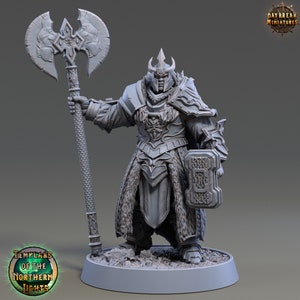Holger Oather- Human Miniature- Templars of the Northern Lights- Daybreak- D&D 5e- Dungeons and Dragons- Fantasy RPG Tabletop Games