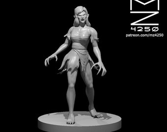 Vampire Female Miniature - Etsy Singapore
