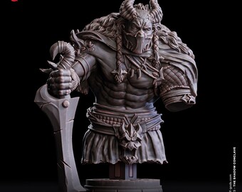 Alex, Chaos Upbringer Bust- The Shadow Conclave- Flesh of Gods- D&D 5e- Dungeons and Dragons -Tabletop-Jeux RPG fantastiques- Pathfinder