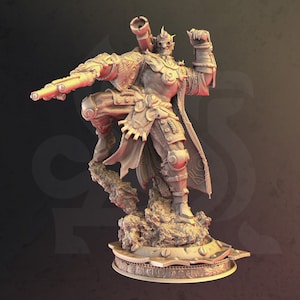 Half-Orc Artificer - Tomas Lumens - Hunters and Killers - DM Stash - D&D 5e - Dungeons and Dragons - Pathfinder - Fantasy RPG Tabletop Games