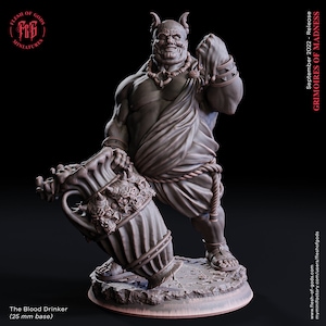 The Blood Drinker - Medium Fiend - Grimoires of Madness - Flesh of Gods - D&D 5e - Dungeons and Dragons - Tabletop - Fantasy RPG  Games