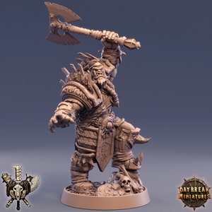 Cutter Cadenza- Orc Miniature- The Powerbrokers of the Void- Daybreak - D&D 5e - Dungeons and Dragons - Fantasy RPG Tabletop Games