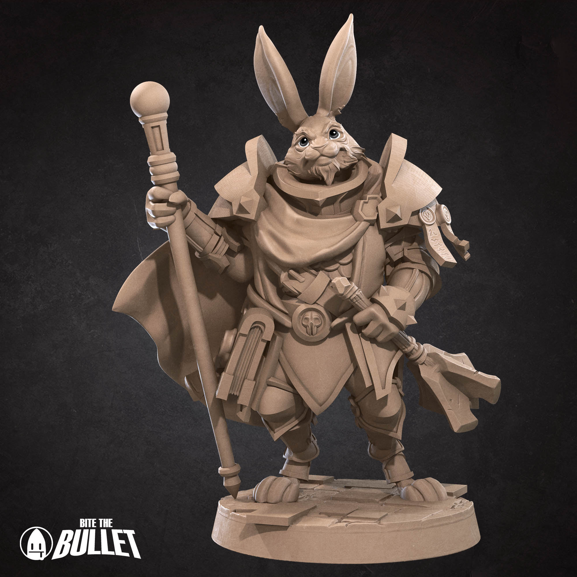 Harengon/rabbitfolk Cleric Miniature- Herengons- Bite the Bullet - D&D ...