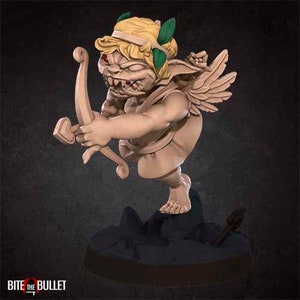 Goblin Cupid Miniature- Tabaxis- Bite the Bullet -  D&D 5e - Dungeons and Dragons - Pathfinder - Fantasy RPG Tabletop Games