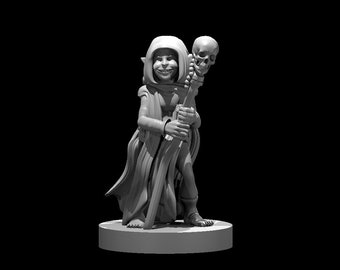 Goblin Warlock Miniature - MZ4250 - D&D 5e - Dungeons and Dragons - Fantasy RPG Tabletop Games - Pathfinder