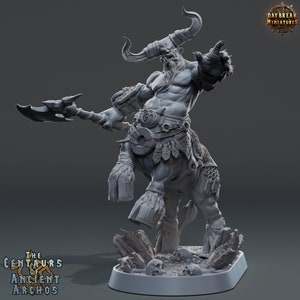 Aran Gutrunner Centaur Miniature- The Centaurs of Ancient Archos- Daybreak- D&D 5e - Dungeons and Dragons - Fantasy RPG Tabletop Games