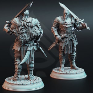 Goliath Cleric Miniature- Akranak- A Colossal Threat- DM Stash- D&D 5e - Dungeons and Dragons - Fantasy RPG Tabletop Games- Pathfinder