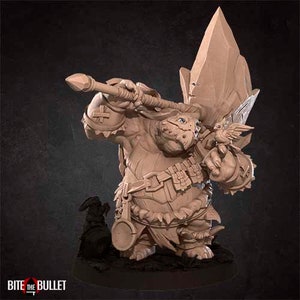Barbarian- Tortles- Bite the Bullet -  D&D 5e - Dungeons and Dragons - Pathfinder - Fantasy RPG Tabletop Games
