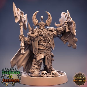 Klaus Soulrender - Goliath Miniature - Order of Greybone- Daybreak - D&D 5e - Dungeons and Dragons - Pathfinder - Fantasy RPG Tabletop Games