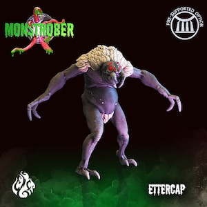 Ettercap Medium monstrosity miniature - Crippled God Foundry -  D&D 5e - Dungeons and Dragons - Pathfinder - Fantasy RPG Tabletop Games