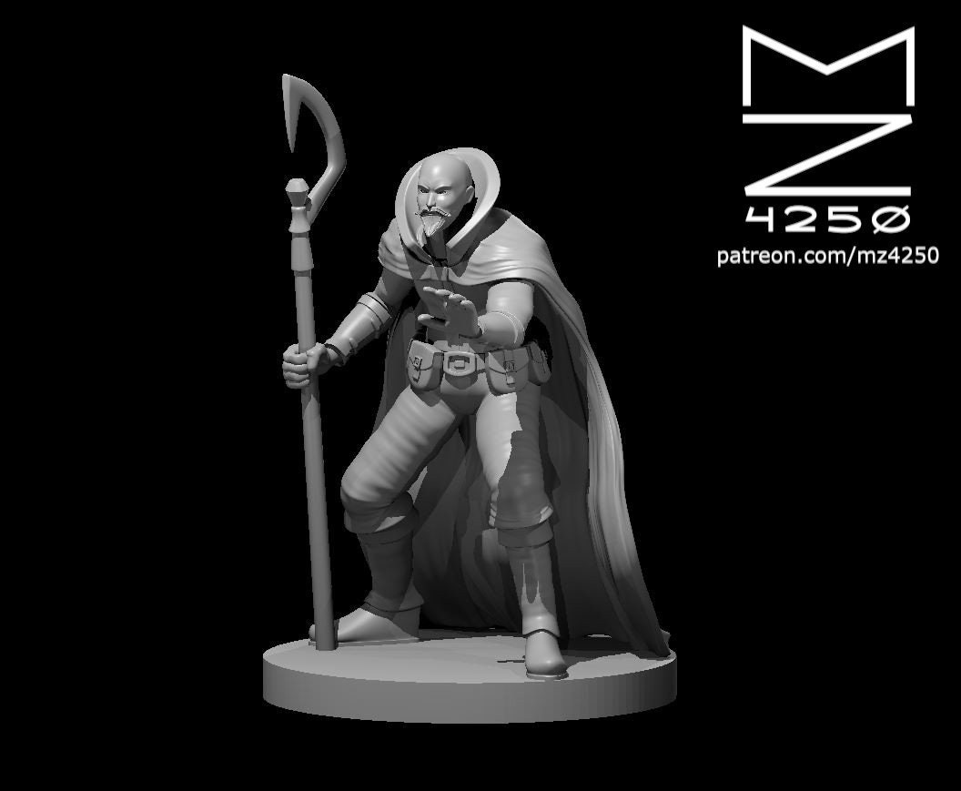 Arch Mage Miniature - Male of Female - MZ4250 - D&D 5e - Dungeons and ...