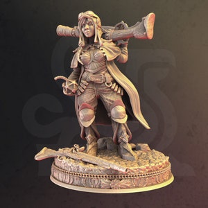 Dwarven Hunter / Ranger - Brumhilda - Hunters and Killers - DM Stash - D&D 5e - Dungeons and Dragons - Pathfinder - Fantasy Tabletop Games