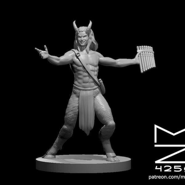 Satyr - Medium Fey - MZ4250 - Fantasy RPG - D&D 5e - Dungeons and Dragons - Pathfinder - Tabletop Games