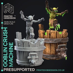 Goblin Potion Brewers - Printed Obsession - D&D 5e - Dungeons and Dragons - Pathfinder - Fantasy RPG Tabletop Games