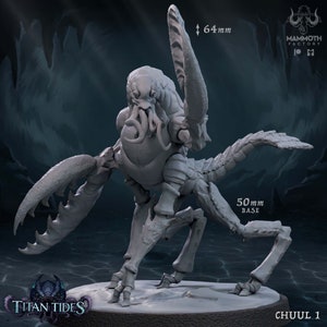 Chuul- Titan Tides- Mammoth Factory - D&D 5e - Dungeons and Dragons - Pathfinder - Fantasy RPG Tabletop Games